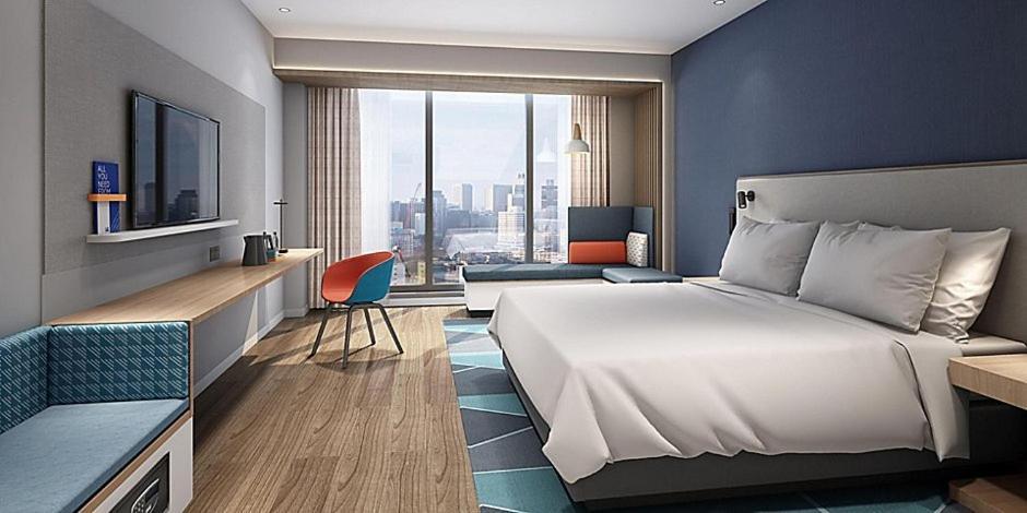 Holiday Inn Express Shanghai Pudong Chuansha, An Ihg Hotel Exteriör bild
